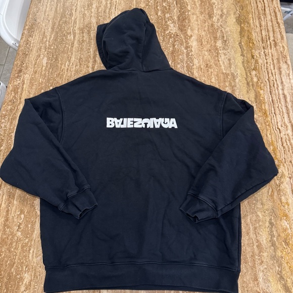 Balenciaga Other - Balenciaga Hoodie Black Pullover